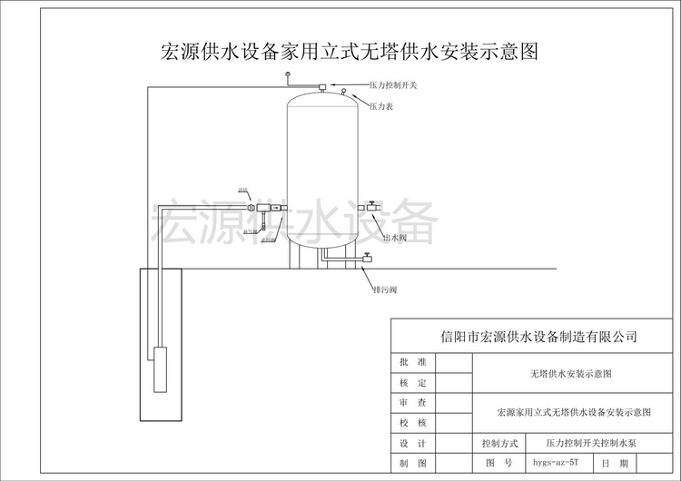 無(wú)塔供水器怎么安裝？